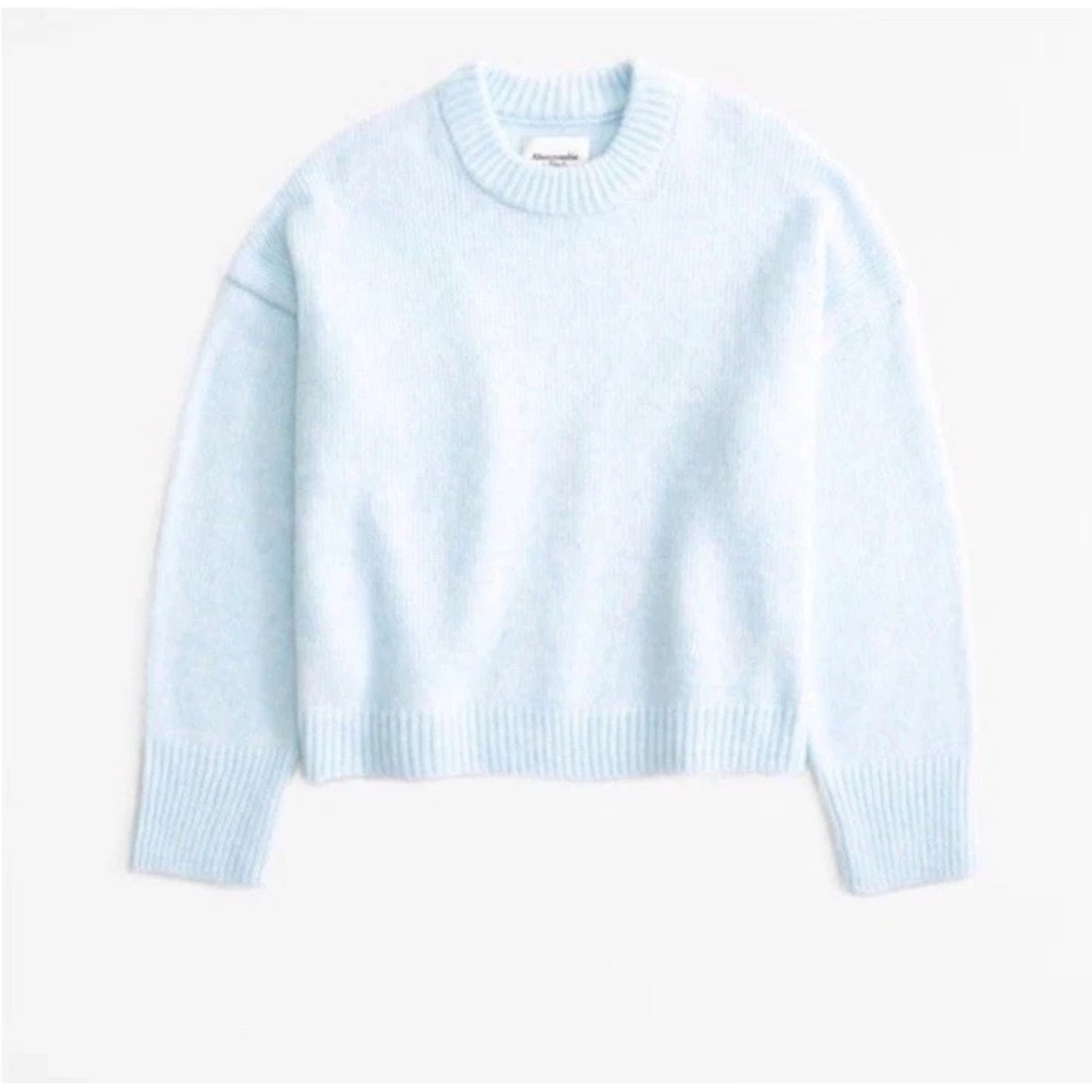 Abercrombie & Fitch Soft Sky Blue Sweater